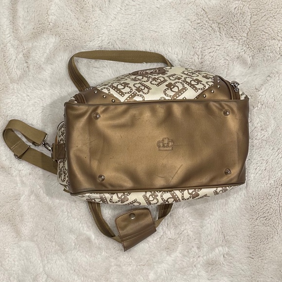 Kathy Van Zeeland Gold Crown Luggage Bag - Picture 6 of 6